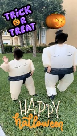 Sumo wrestler costume
