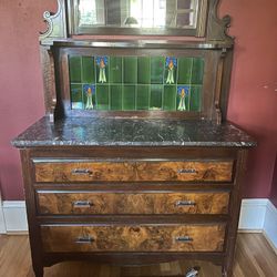 Antique Washstand Dresser