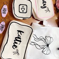 Custom shirts, keychains, stickers & more