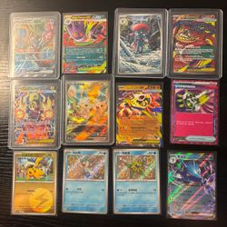 22 Pokemon Cards (SIR, Ex, Shiny)
