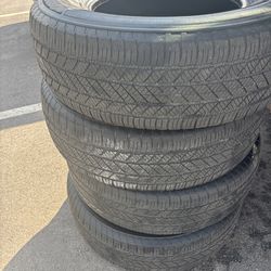 Set of 4 Bridgestone  tires