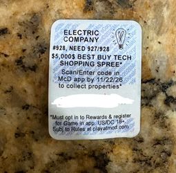 McDonald code for Best Buy #928