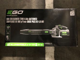 EGO POWER+ 880 CFM BLOWER KIT 2 BATTERIES AND CHARGER INCLUDED LB8803-2 NEW