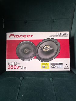 NEW Pioneer TS-A1688S 6.5” 350W Car Speakers 🔊