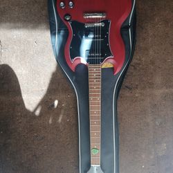 Electric Guitar With Cases 