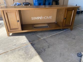 Simpli home tv cabinet