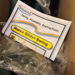 Horse Glider Swing For Kids New 