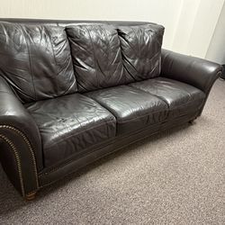 Genuine Leather Sofa