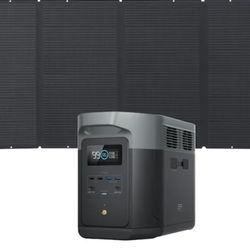 POWER STATION/SOLAR PANEL (ECOFLOW)
