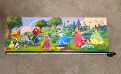 Disney Princess Panoramic Wall Mural Poster