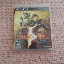 Resident Evil PS3
