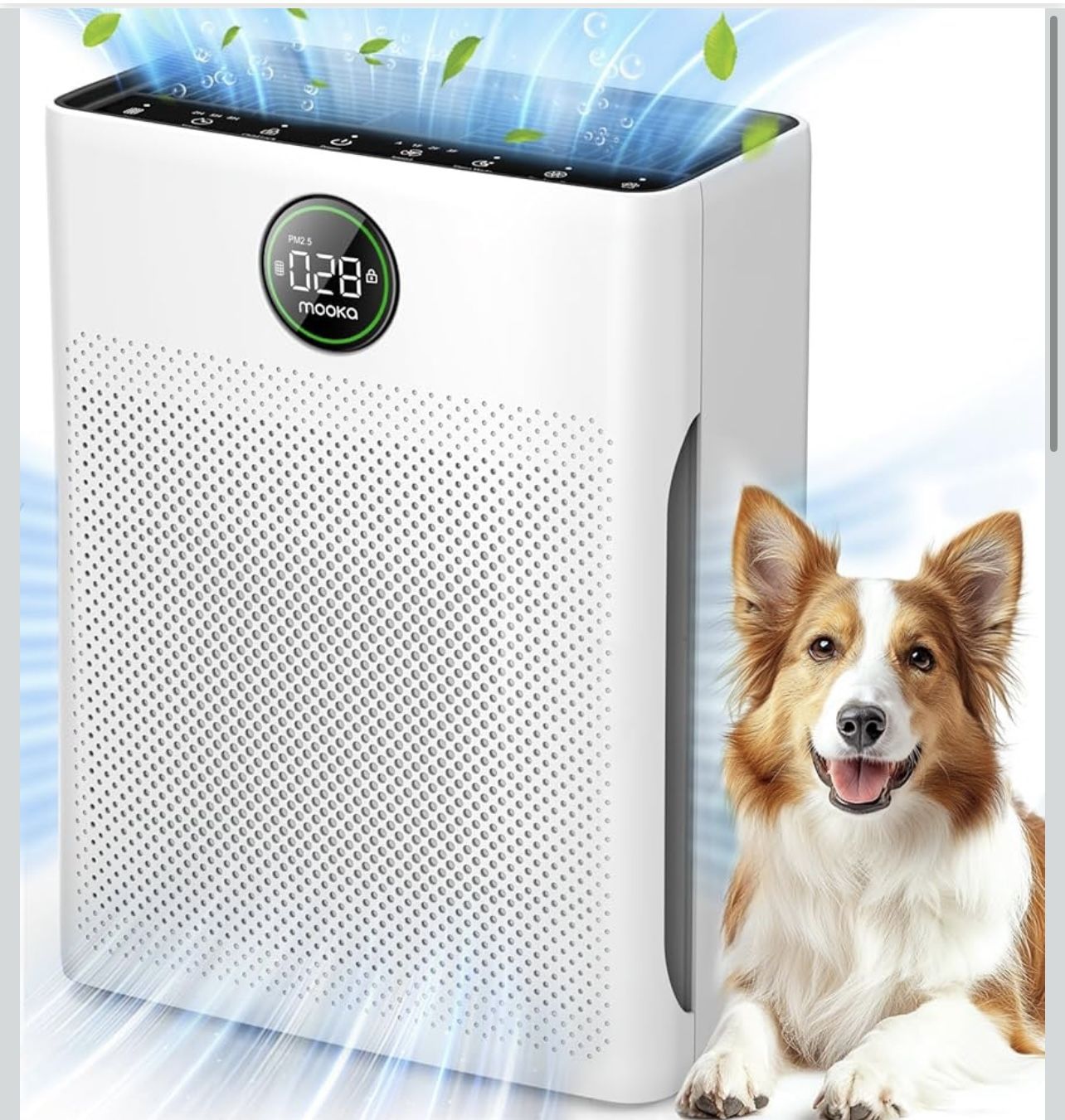 Air Purifiers for Home Large Room up to 2200sq.ft MOOKA