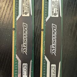 Ballistic Sport 16GB (2 X 8GB) DDR3 