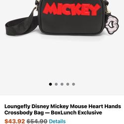 Mickey Loungefly Bag 