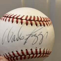 Wade Boggs Signed World Series Ball