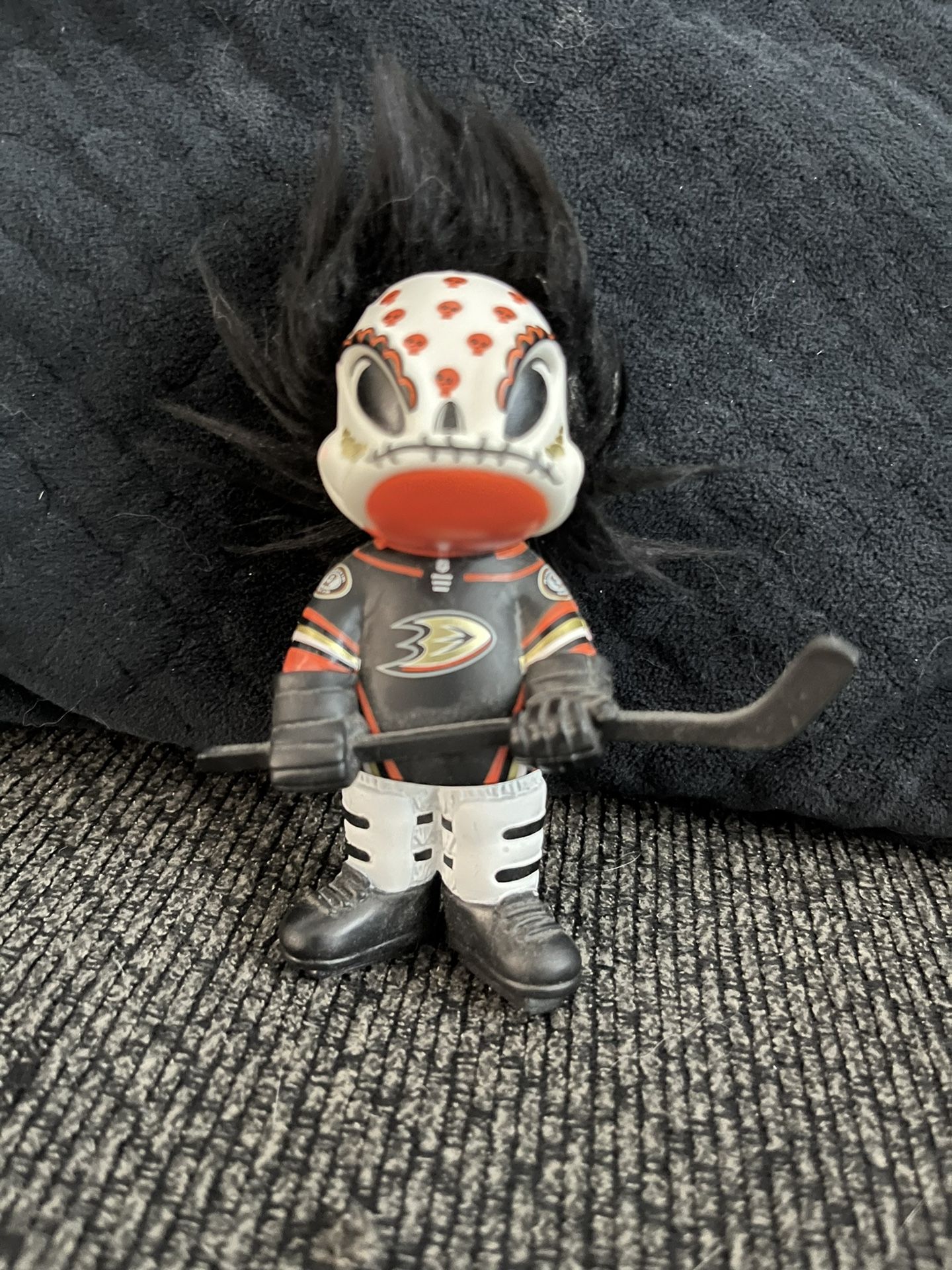 Anaheim Ducks - Wild Wing “Day of the Dead” Troll Doll