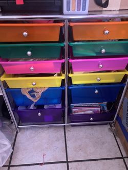 12-Drawer Rolling Storage Cart Organizer