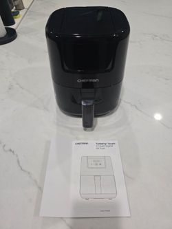 Chefman 2-Qt Digital Air Fryer - Pristine Condition Compact Space Saver
