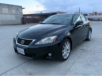 Clean 2013 Lexus is250 Sedan