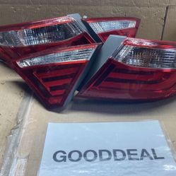 #211 Fit 15-17 Toyota Camry Red LED Tail Light Brake Lamps 4 Pieces 