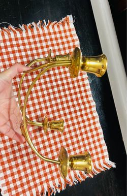 Metal holders candles