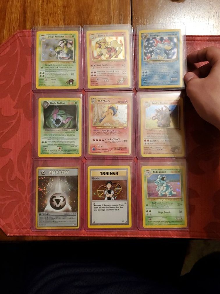 Pokemon Vintage Holo Lot! All Holos Have Swirls. NM