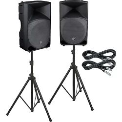 Mackie Thump TH-15A 2-Way  15 Inch Powered Loudspeakers ( PAIR WITH STANDS )