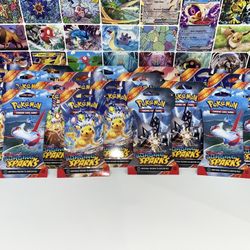 Surging Sparks Sleeved Booster Pack