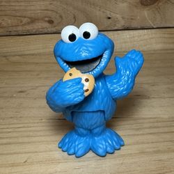 Just Play Sesame Street Neighborhood Friends Cookie Monster with Cookie #scrappy