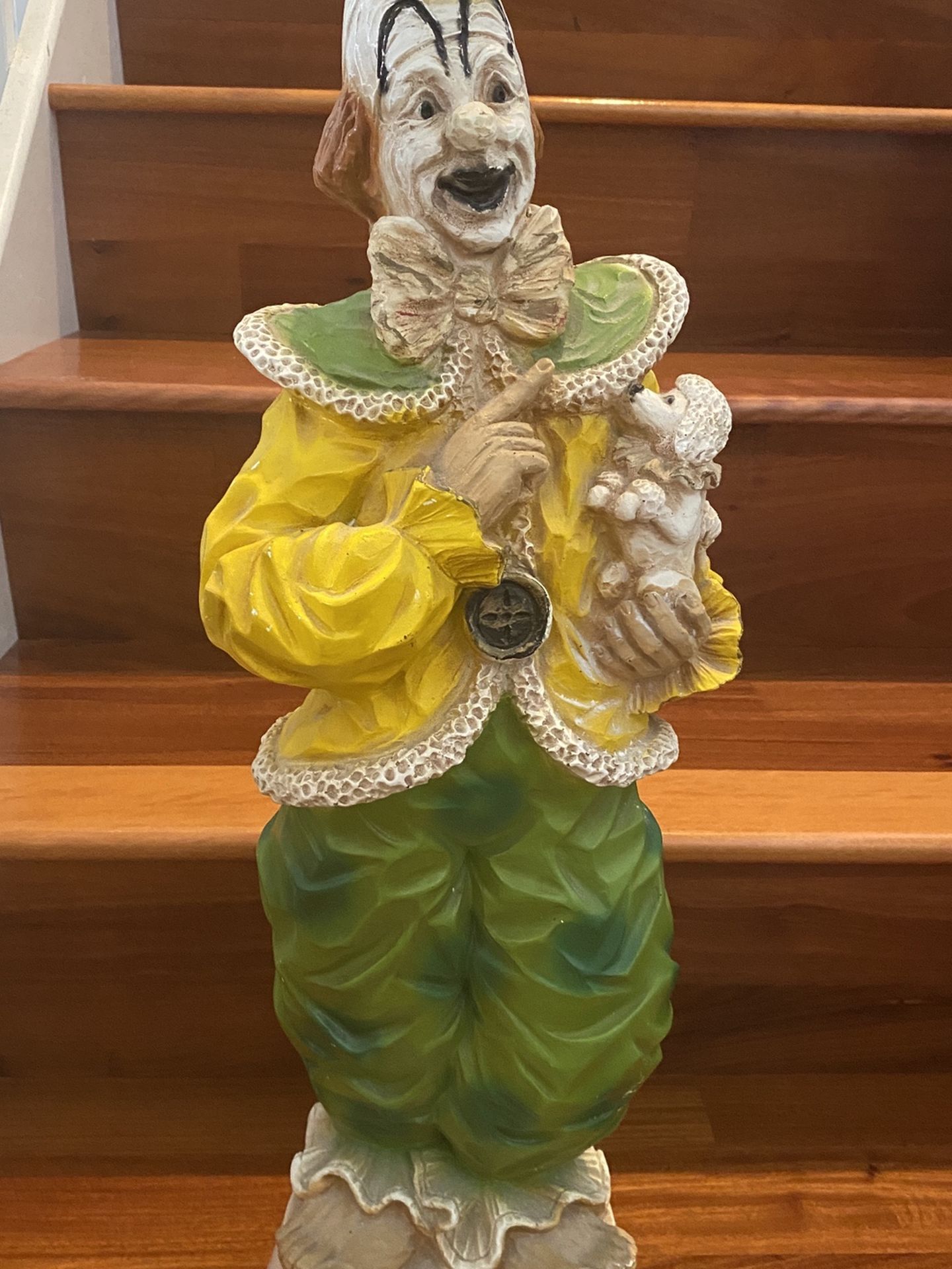 1958 Universal Statuary Corp. - Clown 24 “ Tall Excellent Condition