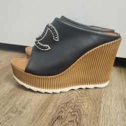 Black CC Shoes Size 8