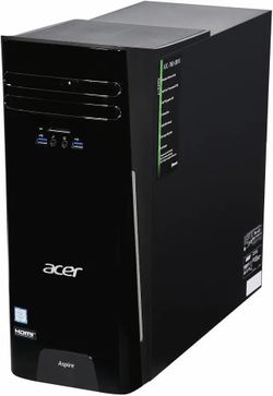 Acer Aspire Desktop PC Tower - Intel i5-6400, 8GB RAM, 1TB HDD, Windows 10