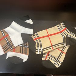 Unisex Designer Socks (Burberry)