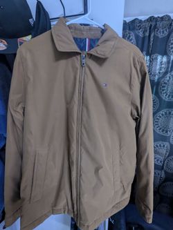 Tommy Hilfiger Tan Zip-Up Jacket