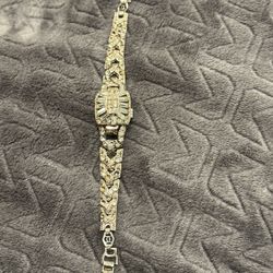 Vintage Crystal Lucerne Women’s Watch