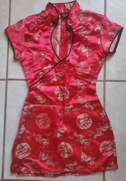 FREDERIKS OF HOLLYWOOD RED MINIDRESS