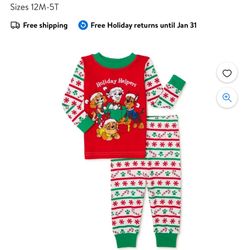 Paw Patrol Christmas PJ’s