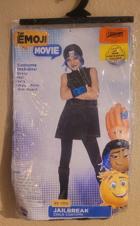 The Emoji Movie Jailbreak Halloween Costume 🎃