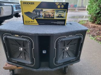Kicker Subwoofers L7 12" With 3600Watt Amplifier 