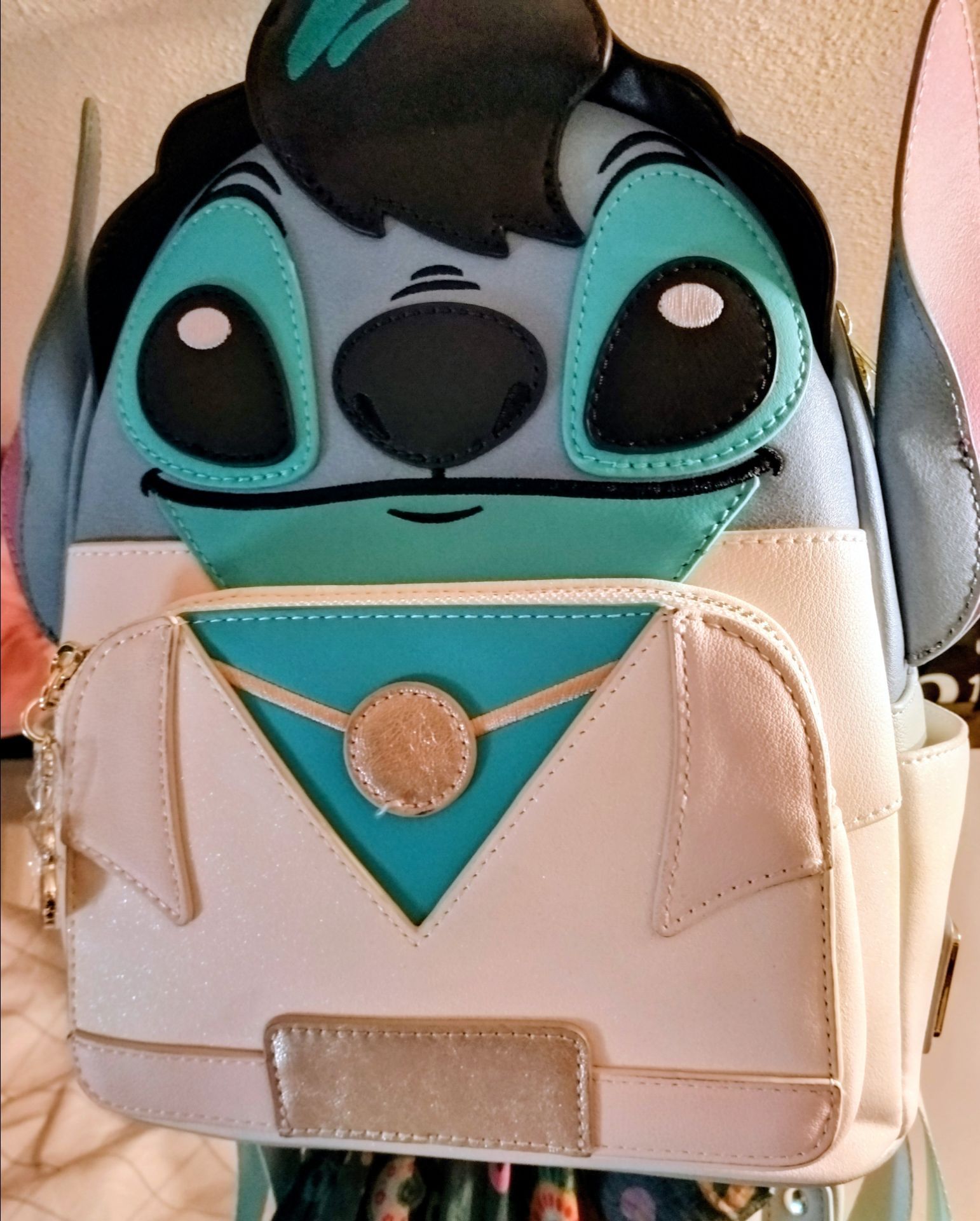 Lilo Stitch Elvis Loungefly Back