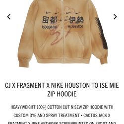 Travis Scott - Cactus Jack Nike Hoodie