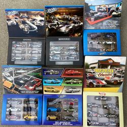 New Hot Wheels 6 Pack Zamac JDM Legends Classics Euro Diecast Cars Sets (VALENCIA) $20 Each One