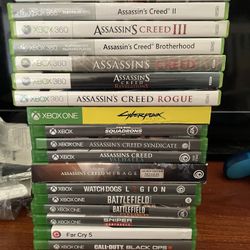 Xbox One Games And Xbox 360 Games 