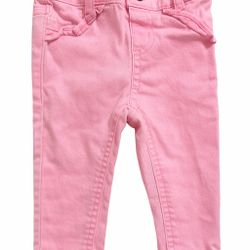 Adorable Pink Jeans, 3 To 6 Month