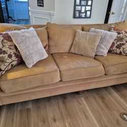 Klaussner Denim Sofa