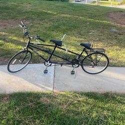 Tandem bicycle