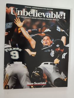 Florida Marlins Unbelievable 2003 Champs