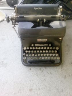 LC smith antique typewriter