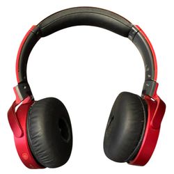 Sony MDR-XB650BT Extra Bass Bluetooth Headphones - Red - Tested and Working