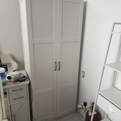 Two Cabinet Storage Shelves 